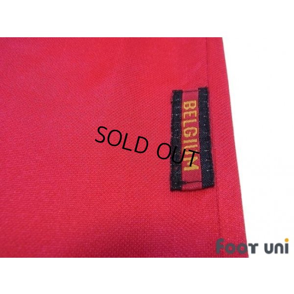 Photo8: Belgium 1999-2000 Home Shirt #7 Wilmots