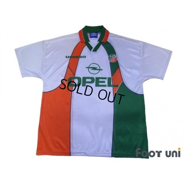 Photo1: Ireland 1994-1996 Away Shirt