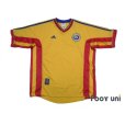 Photo1: Romania Euro 1998 Home Shirt (1)