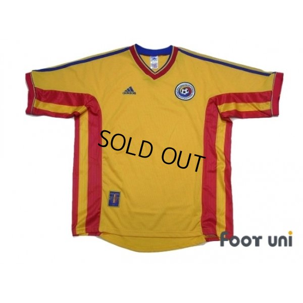 Photo1: Romania Euro 1998 Home Shirt