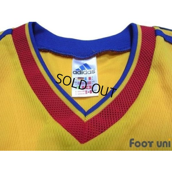 Photo4: Romania Euro 1998 Home Shirt