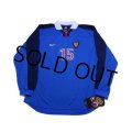 Russia 1998-2001 Home Player Long Sleeve Shirt #15 w/tags