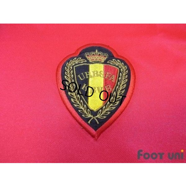 Photo6: Belgium 1999-2000 Home Shirt #7 Wilmots
