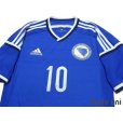 Photo3: Bosnia and Herzegovina 2014 Home Authentic Shirt #10 Osim