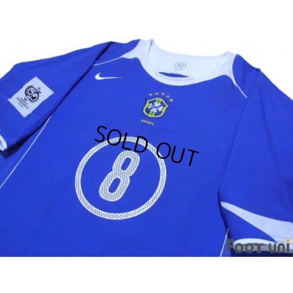 Photo3: Brazil 2004 Away Shirt #8 Kaka