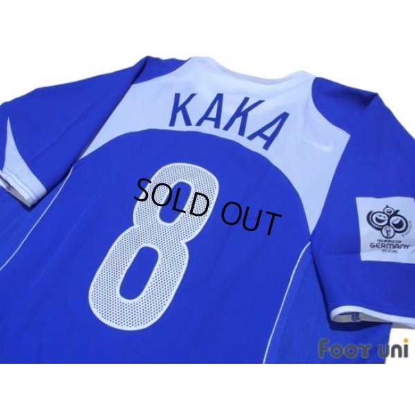 Photo4: Brazil 2004 Away Shirt #8 Kaka