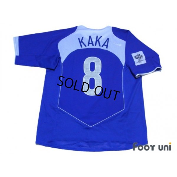 Photo2: Brazil 2004 Away Shirt #8 Kaka