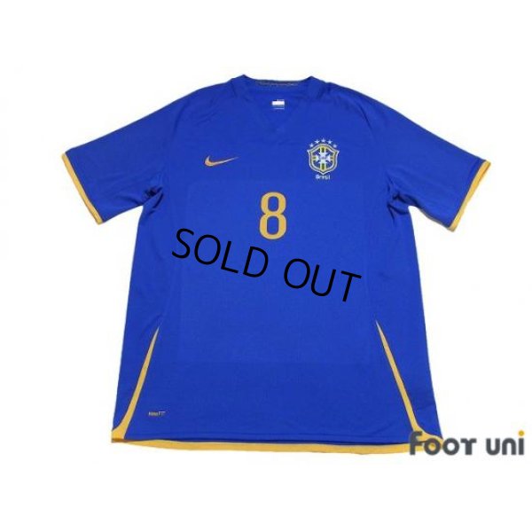 Photo1: Brazil 2008 Away Shirt #10 Kaka