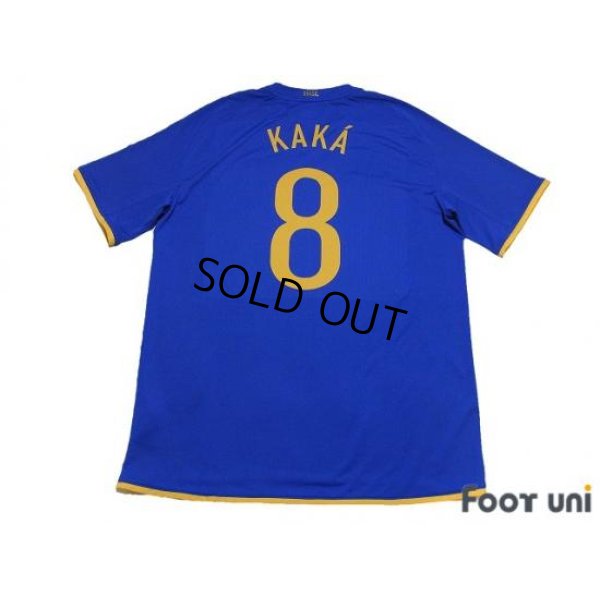 Photo2: Brazil 2008 Away Shirt #10 Kaka