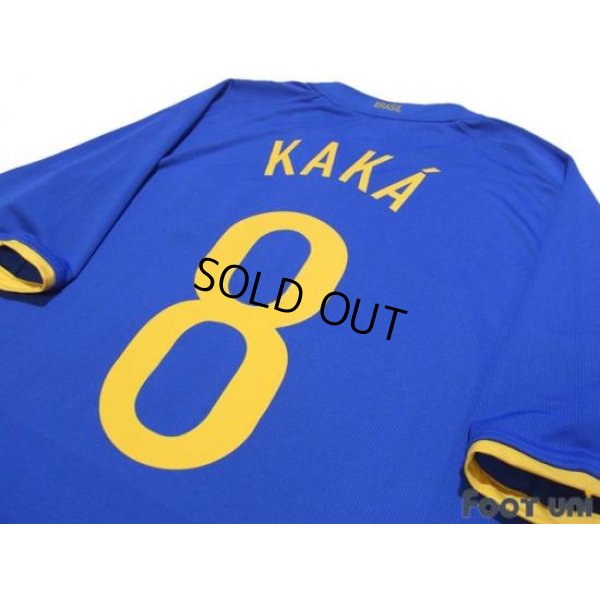 Photo3: Brazil 2008 Away Shirt #10 Kaka