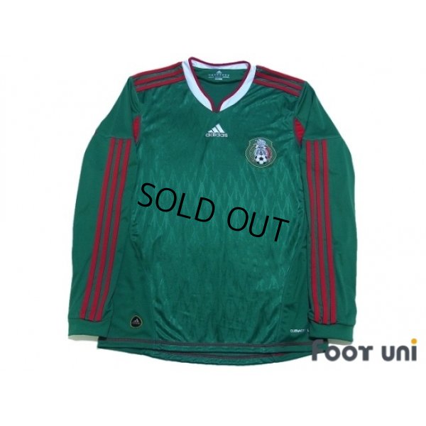 Photo1: Mexico 2010 Home Long Sleeve Shirt w/tags