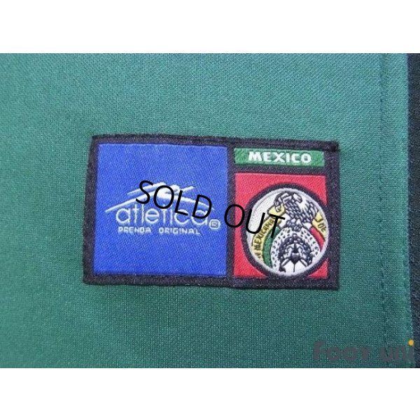 Photo7: Mexico 2002 Home Shirt #4 Marquez