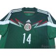 Photo3: Mexico 2014 Home Shirt #14 Chicharito