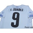 Photo4: Uruguay 2014 Away Shirt #9 L.Suarez