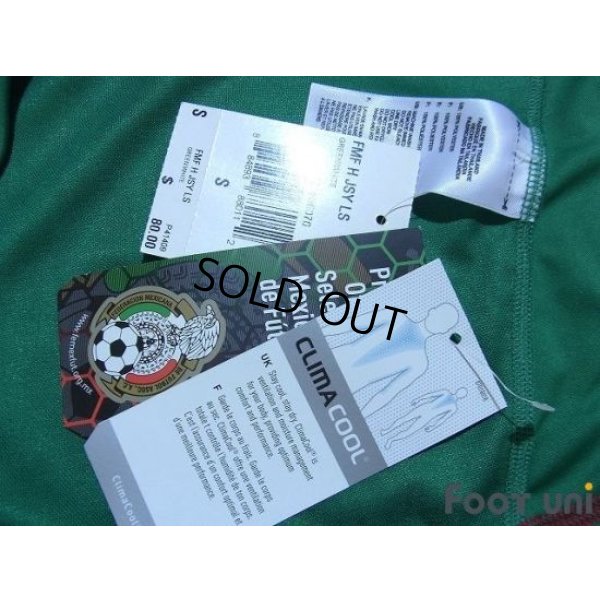 Photo6: Mexico 2010 Home Long Sleeve Shirt w/tags