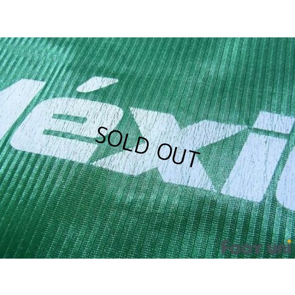 Photo8: Mexico 2000 Home Shirt #4 Marquez