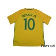 Photo2: Brazil 2016 Home Shirt #10 Neymar Jr w/tags (2)
