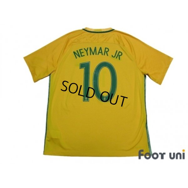 Photo2: Brazil 2016 Home Shirt #10 Neymar Jr w/tags