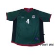 Photo1: Mexico 2002 Home Shirt #4 Marquez (1)