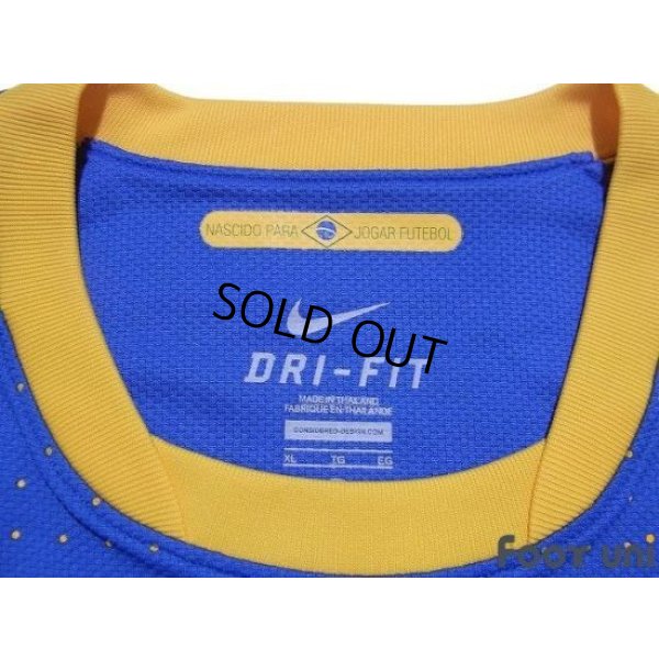 Photo5: Brazil 2010 Away Shirt #10 Kaka