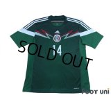 Mexico 2014 Home Shirt #14 Chicharito