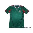 Photo1: Mexico 2010 Home Authentic Techfit Shirt (1)