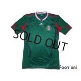 Mexico 2010 Home Authentic Techfit Shirt