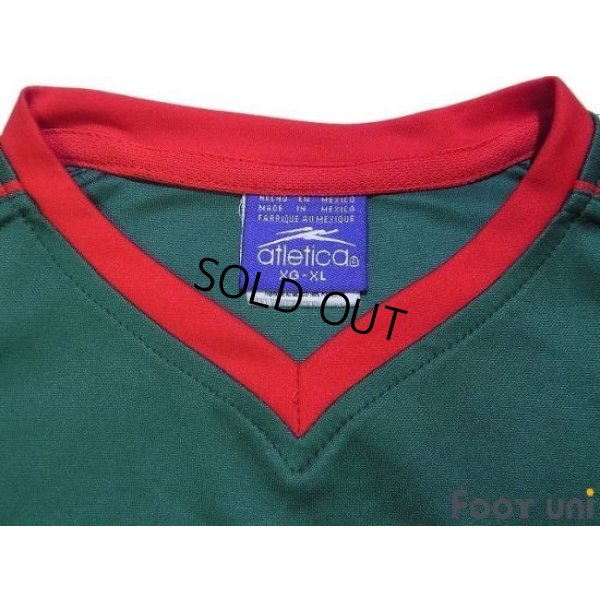 Photo5: Mexico 2002 Home Shirt #4 Marquez