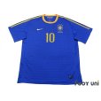 Photo1: Brazil 2010 Away Shirt #10 Kaka (1)