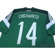 Photo4: Mexico 2014 Home Shirt #14 Chicharito