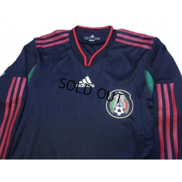 Photo3: Mexico 2010 Away Authentic Long Sleeve Shirt w/tags