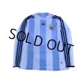 Argentina 2008 Home Long Sleeve Shirt