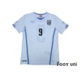 Photo1: Uruguay 2014 Away Shirt #9 L.Suarez (1)