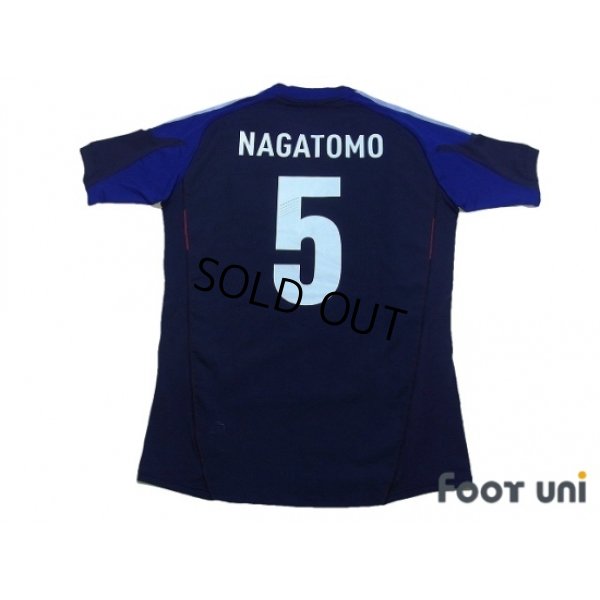 Photo2: Japan 2012-2013 Home Authentic Shirt #5 Nagatomo