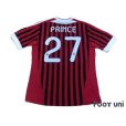 Photo2: AC Milan 2011-2012 Home Shirt #27 Prince Boateng Scudetto Patch/Badge Respect Patch/Badge (2)