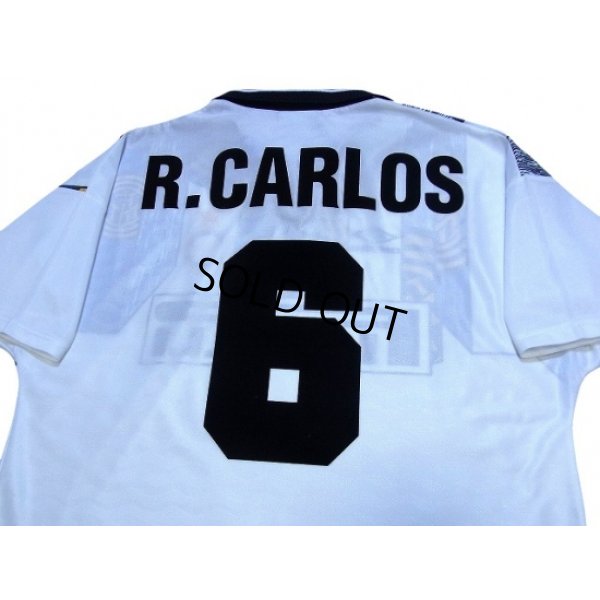 Photo4: Inter Milan 1995-1996 Away Shirt #6 Roberto Carlos