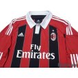 Photo3: AC Milan 2012-2013 Home Long Sleeve Shirt #92 El Shaarawy