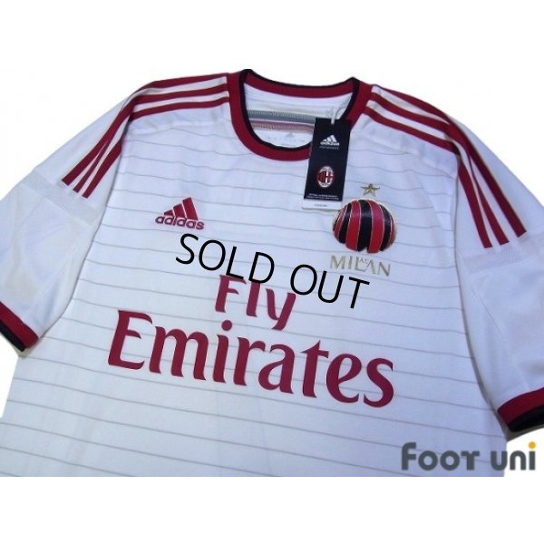 Photo3: AC Milan 2014-2015 Away Shirt #7 Menez w/tags