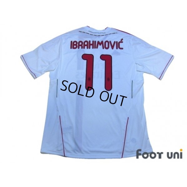 Photo2: AC Milan 2011-2012 Home Shirt #11 Ibrahimovic Tim Cup Patch/Badge w/tags