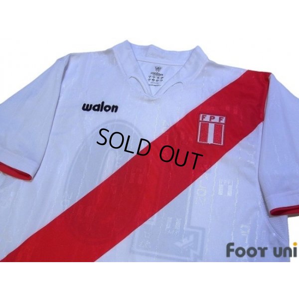 Photo3: Peru 2004-2006 Home Shirt #10