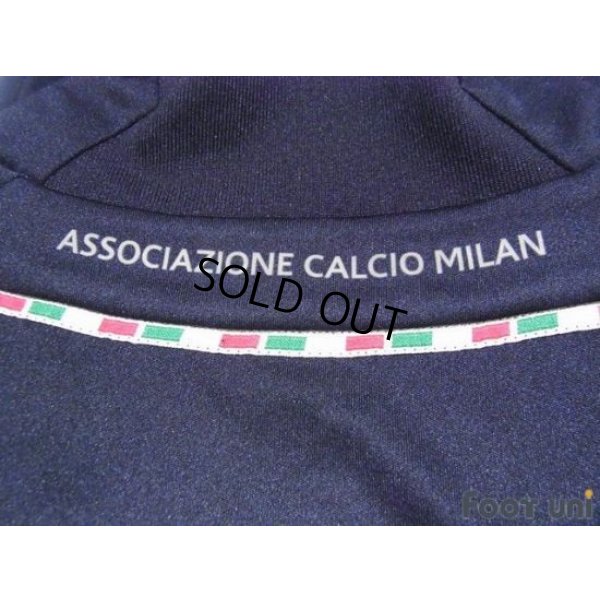 Photo8: AC Milan 2011-2012 3rd Shirt #7 Pato Scudetto Patch/Badge
