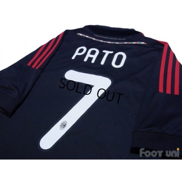 Photo4: AC Milan 2011-2012 3rd Shirt #7 Pato Scudetto Patch/Badge