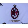 Photo6: AC Milan 2009-2010 Away Player Long Sleeve Shirt #80 Ronaldinho Lega Calcio Serie A Patch/Badge Champions League Trophy Patch/Badge