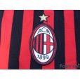 Photo6: AC Milan 2011-2012 Home Long Sleeve Shirt #9 Inzaghi Scudetto Patch/Badge w/tags