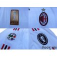 Photo7: AC Milan 2008-2009 Away Player Long Sleeve Shirt #22 Kaka FIFA Club World Cup Champions Patch w/tags