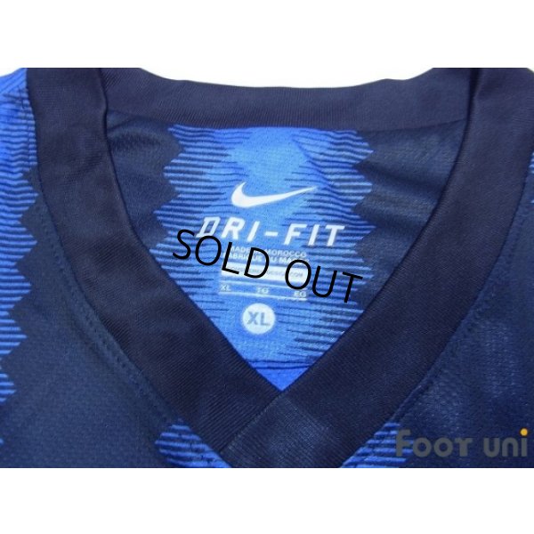 Photo4: Inter Milan 2010-2011 Home Long Sleeve Shirt Scudetto Patch/Badge