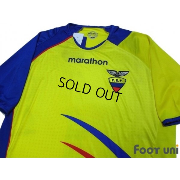 Photo3: Ecuador 2006 Home Shirt w/tags