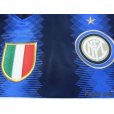 Photo5: Inter Milan 2010-2011 Home Long Sleeve Shirt Scudetto Patch/Badge