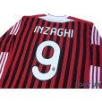 Photo4: AC Milan 2011-2012 Home Long Sleeve Shirt #9 Inzaghi Scudetto Patch/Badge w/tags