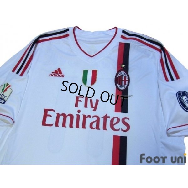 Photo3: AC Milan 2011-2012 Home Shirt #11 Ibrahimovic Tim Cup Patch/Badge w/tags